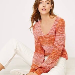 Loft spacedye sweater